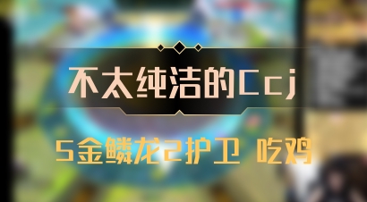 【不太纯洁的Ccj】5金鳞龙2护卫 吃鸡