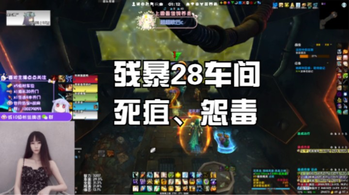 【魔兽世界】残暴28车间 死疽、怨毒
