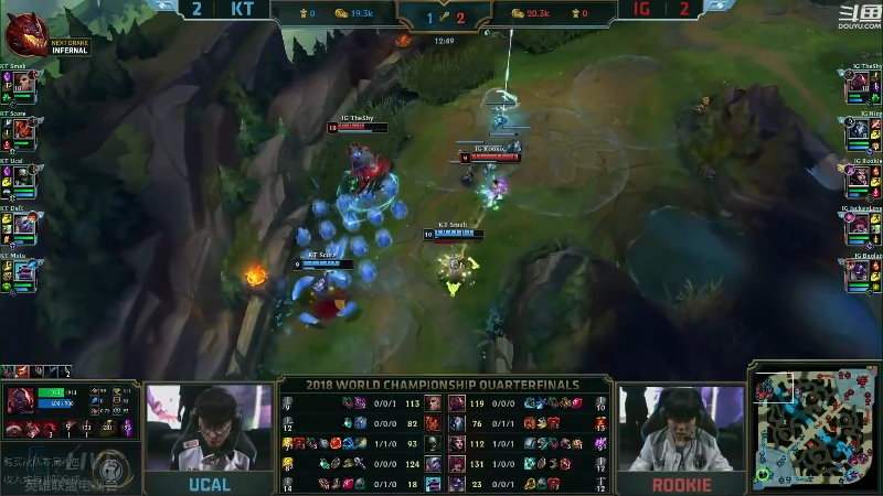 【英雄联盟】英雄联盟赛事的精彩时刻 20220923 00点场