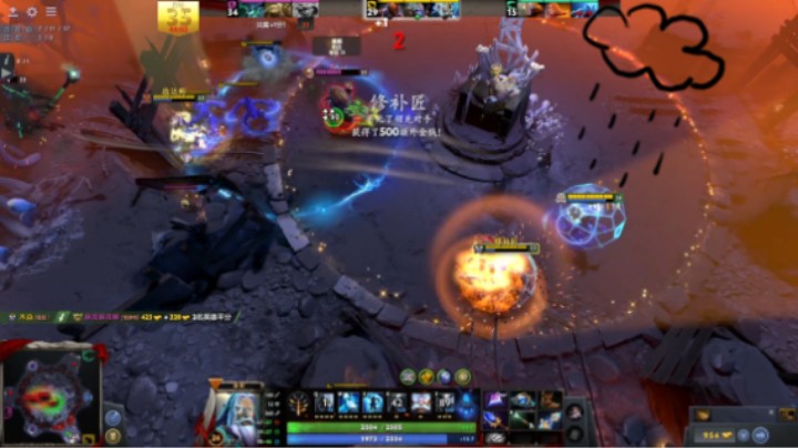 dota2乱战先锋胡逼打