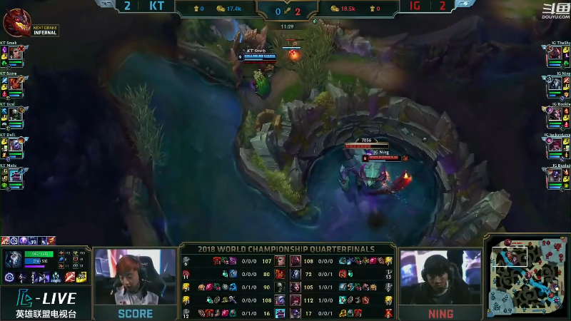【英雄联盟】英雄联盟赛事的精彩时刻 20220923 00点场