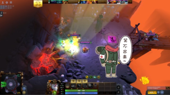dota2乱战先锋三人组火枪狙击手
