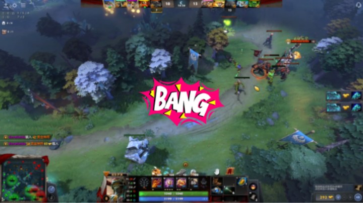 dota2普通匹配小y暗影萨满躺赢时刻