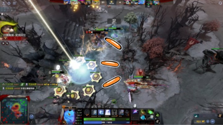 dota2加速板火枪狙击手败北时刻