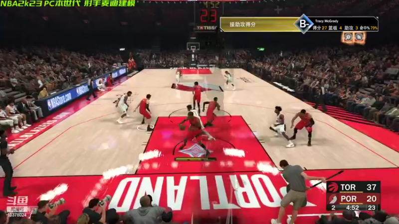 【2022-09-25 23点场】幽灵卢克：NBA2k23重生麦迪生涯开始