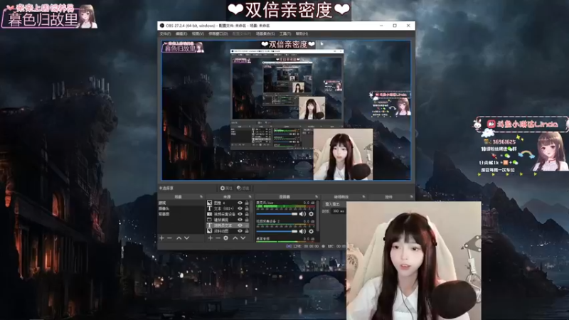 【2022-09-25 22点场】小琳达Linda：双倍：洛丽塔少女来咯~
