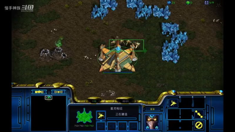 pvt-2矿6bg一波打穿-慢手神族-星际争霸