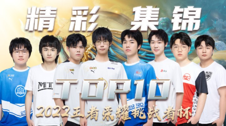 【王者荣耀挑战者杯】四分之一决赛第二周TOP10精彩集锦