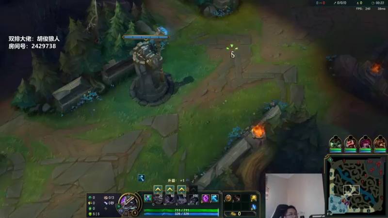 【2022-09-27 14点场】店长盖伦：直播 狂风暴击流盖伦