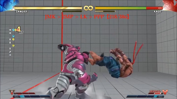 ZANGIEF（桑吉尔夫）连招教学_1