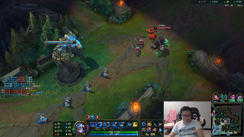 我在斗鱼看太原马超丶直播英雄联盟