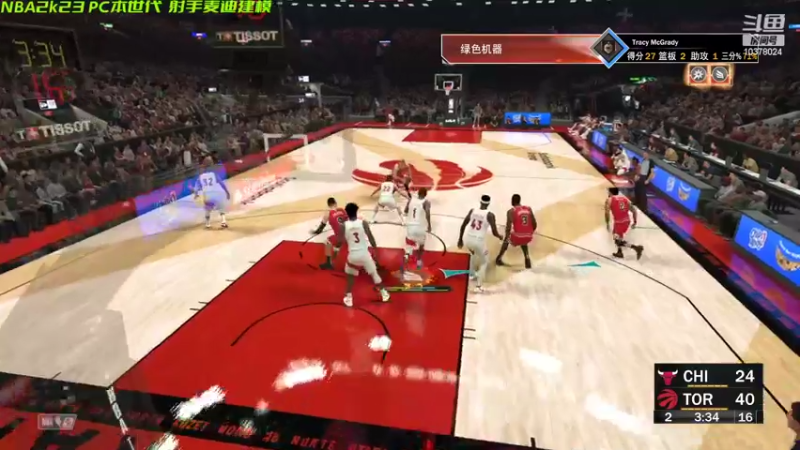 【2022-09-27 01点场】幽灵卢克：NBA2k23重生麦迪生涯