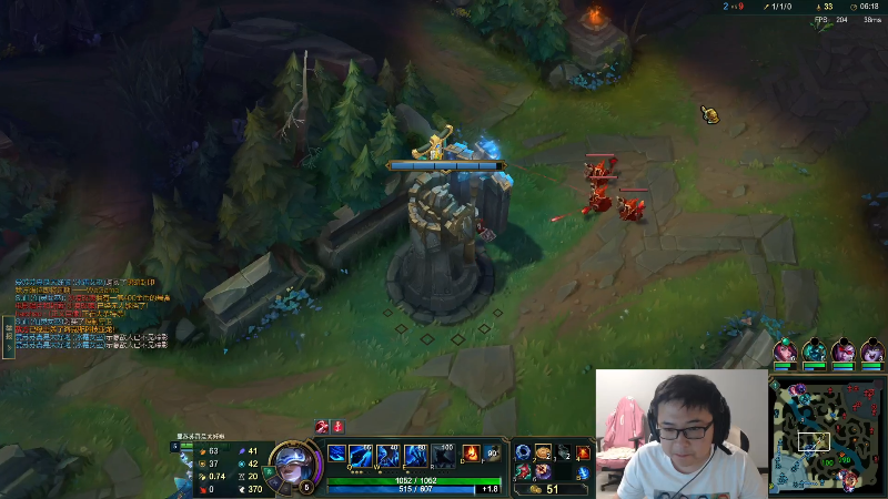 我在斗鱼看太原马超丶直播英雄联盟