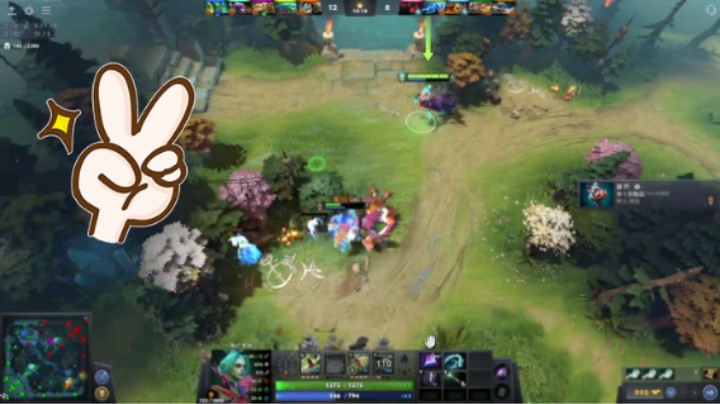 美滋滋dota2中单死亡先知躺赢时刻传奇~啊啊哈哈哈