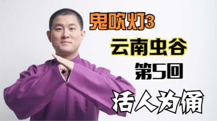 【有声书】鬼吹灯之云南虫谷 05 活人为俑（月夜说书人初田天播讲）