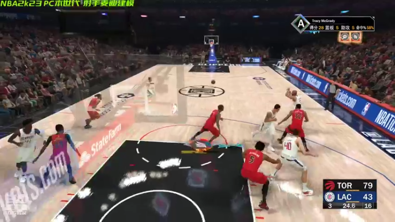 【2022-09-27 15点场】幽灵卢克：NBA2k23重生麦迪生涯