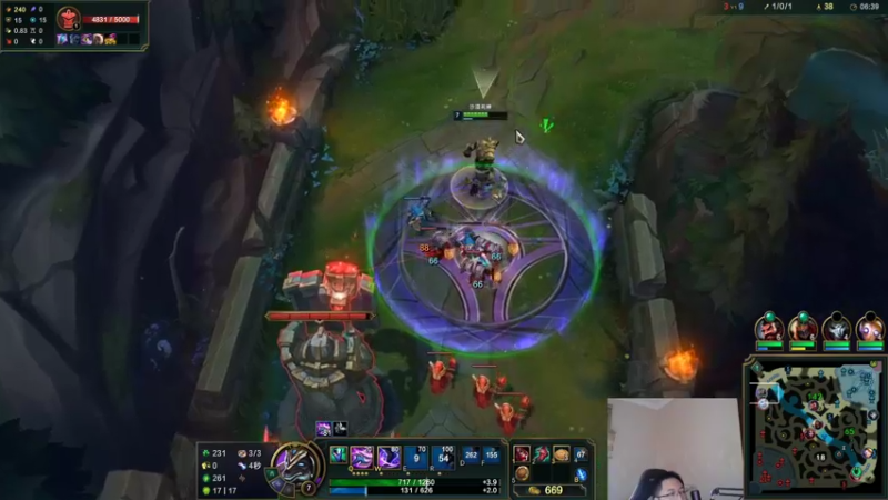 【2022-09-28 14点场】店长盖伦：直播 狂风暴击流盖伦