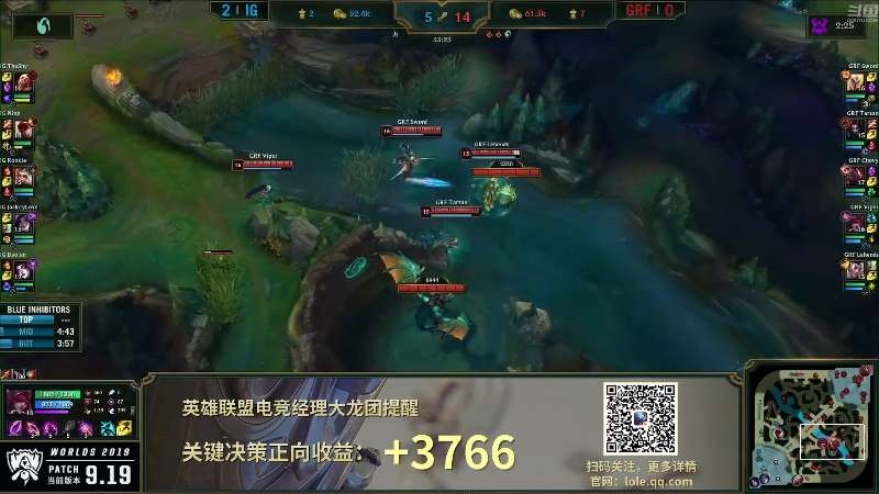 【英雄联盟】英雄联盟赛事的精彩时刻 20220929 00点场