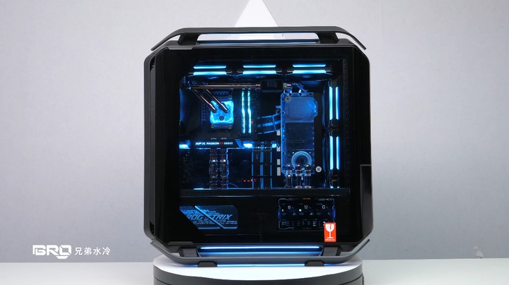BRO私人定制-酷冷至尊C700P电镀主题分体式水冷方案展示