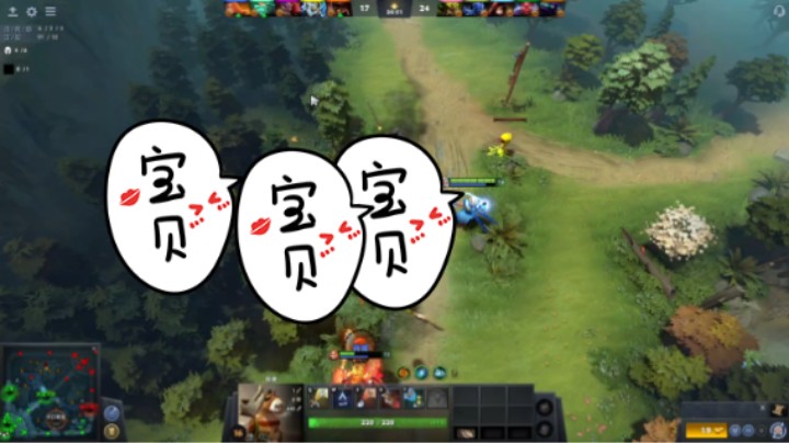 惨兮兮dota2中单宙斯败北时刻