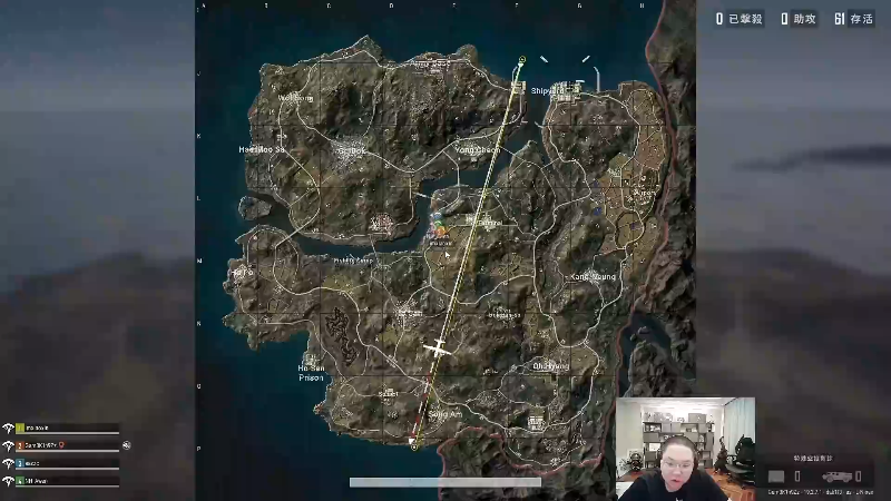 我在斗鱼看即将拥有人鱼线的PDD直播英雄联盟