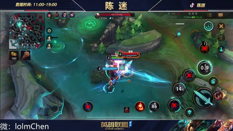 【2022-09-30 20点场】陈迷丶德莱文：永恩还是格温 总有一个可以折磨队友