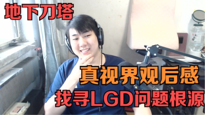 地下刀塔 《LGD真正的问题在哪？真视界你真看懂了嘛？》