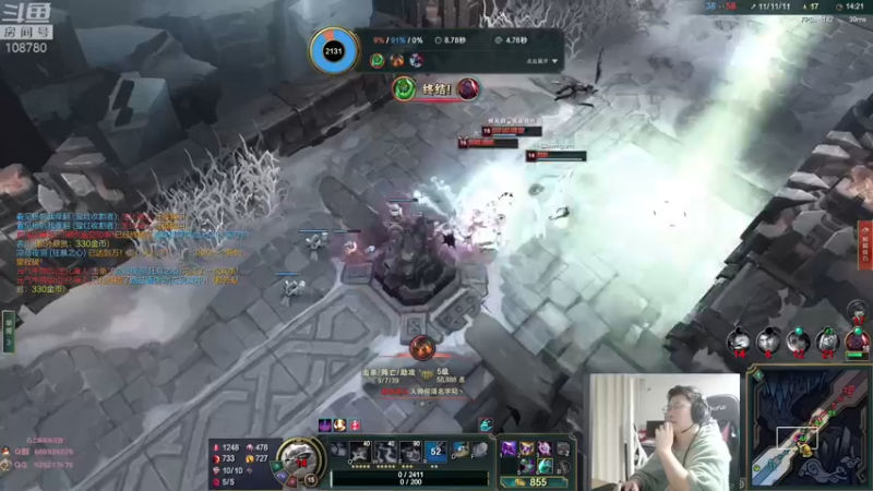 【2022-10-01 04点场】兮饭锐雯：大乱斗小鸭子来no