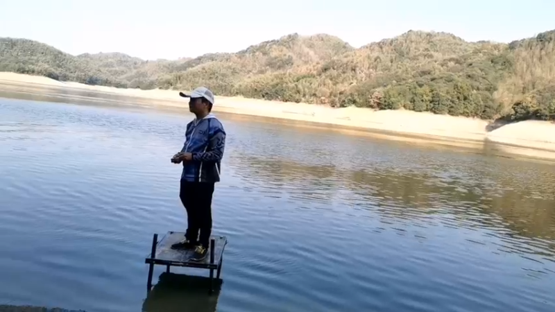 【2022-10-01 08点场】中华户外钓鱼：水库钓鱼岛