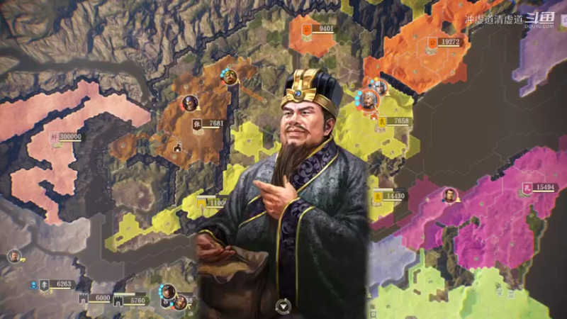 张鲁，招揽到了李蒙