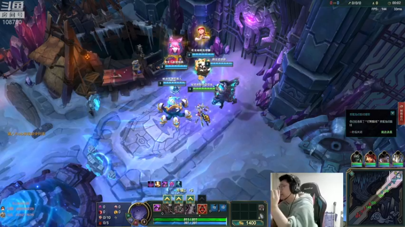 【2022-10-02 02点场】兮饭锐雯：大乱斗小鸭子来no