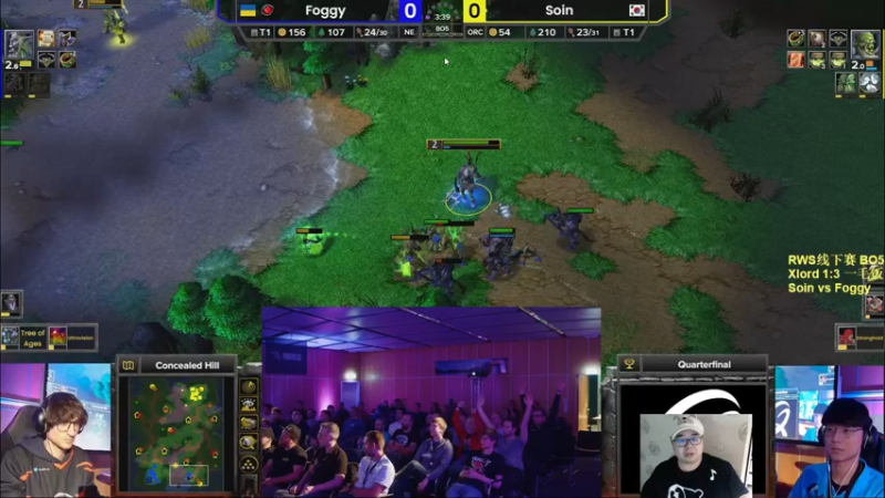 【TED出品】RWS线下赛 Foggy vs Soin 上 超人登场