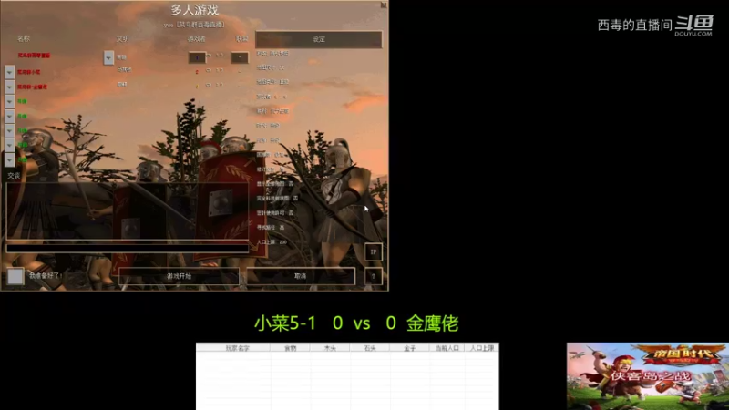 金鹰佬3：2小菜