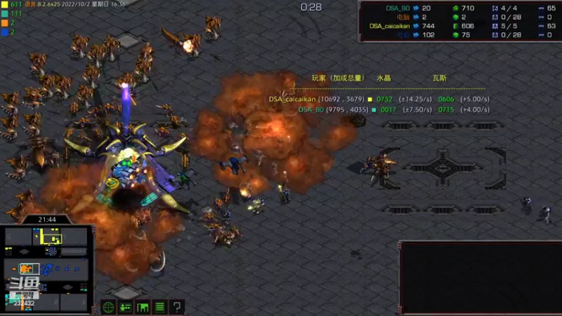 【2022-10-02 16点场】星际DSA联赛：天使风暴专业版DSA8.2.6x25