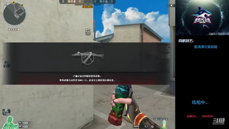 【2022-10-03 19点场】白鲨熊猫君：枪王荣耀/秒上号/极速上分~@