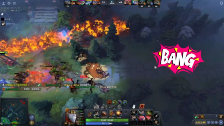 惨兮兮dota2中单火枪狙击手败北时刻