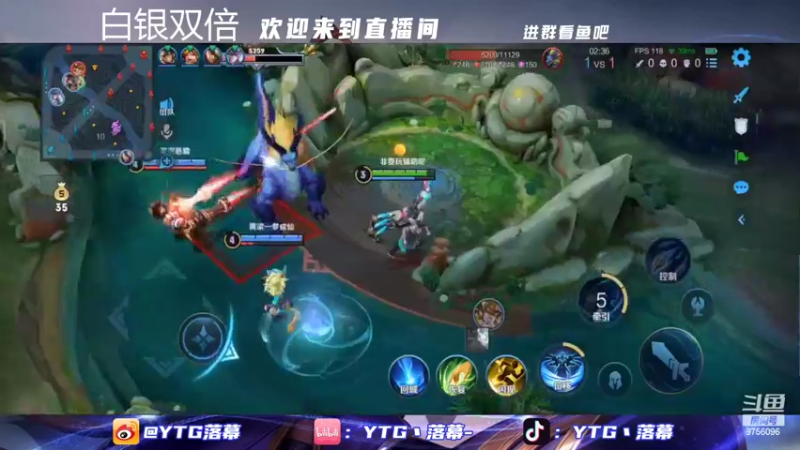 【2022-10-03 23点场】YTG丶落幕：白银双倍表现车开动