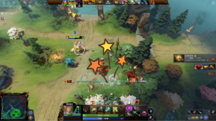 惨兮兮加速板dota2四号位小鹿魅惑妖女无聊练练手等消化去跑步