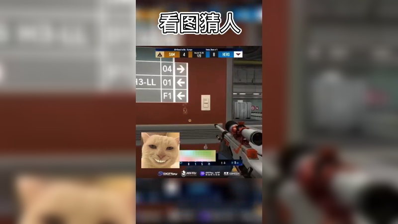 【csgo游戏日常】看图猜人系列，这是谁?