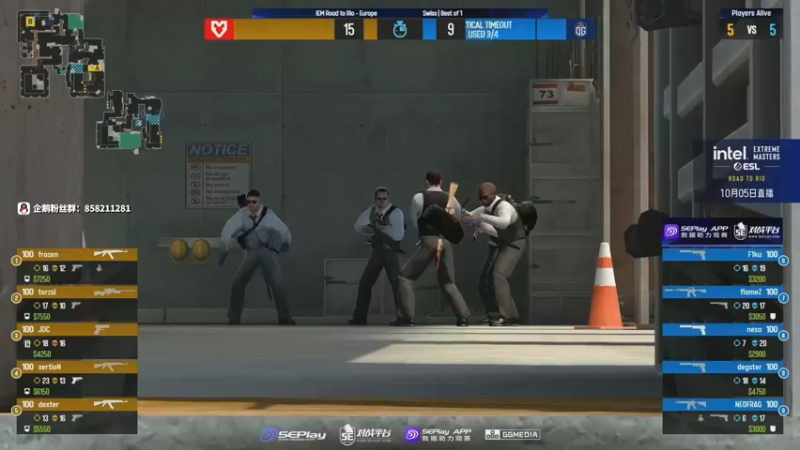 【2022-10-05 02点场】CSGO百岁三：国庆快乐！RMR欧洲区全程直播