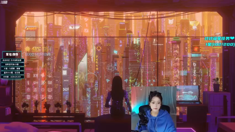 【2022-10-04 17点场】一只蓝泠：【露脸】素问毒奶，确定不来看看嘛~