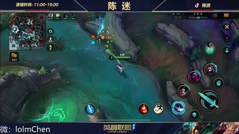 【2022-10-06 17点场】陈迷丶德莱文：最强德莱文屠杀秀