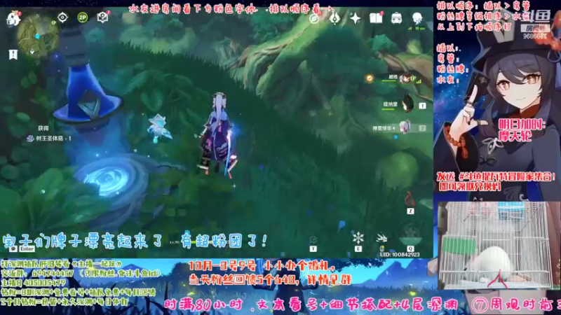 【2022-10-05 22点场】桃无忧：【免费深渊】胡桃详解.提瓦特百晓生