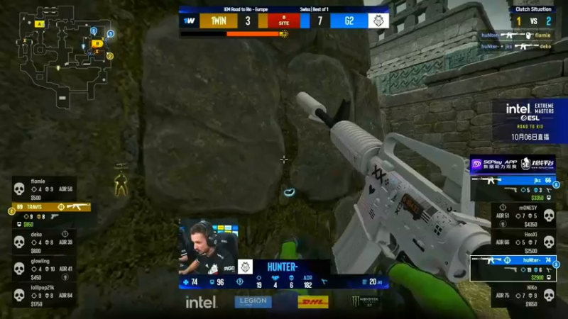 【2022-10-07 07点场】CSGO解说伟伟：回放NaviG2Faze 晚上解说G2
