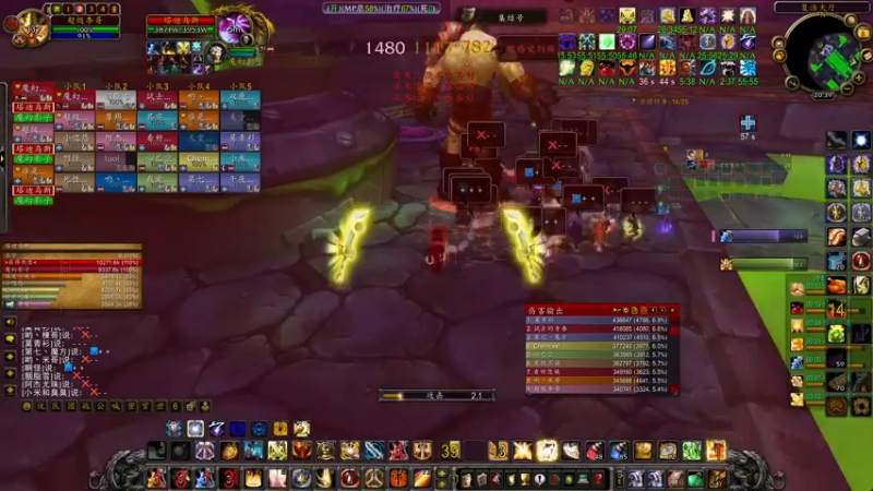 【2022-10-08 20点场】主播温州炮哥：巫妖王之怒，惩戒骑输出爆炸