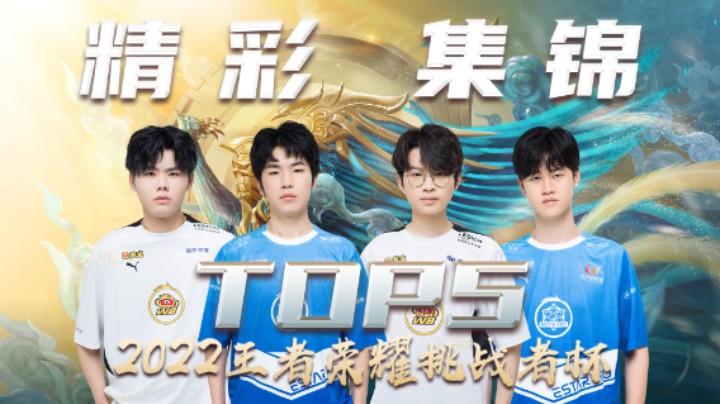 【王者荣耀挑战者杯】总决赛第四周TOP5精彩集锦