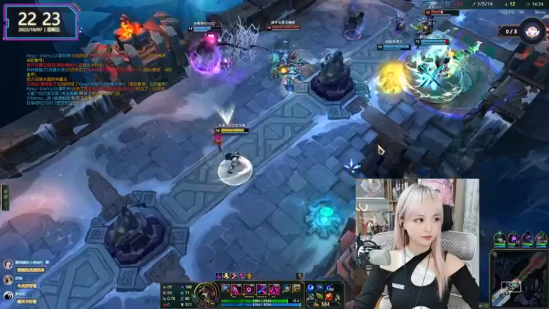 【2022-10-07 22点场】宝贝薇阿：薇薇：我！可爱！ 速看~71825