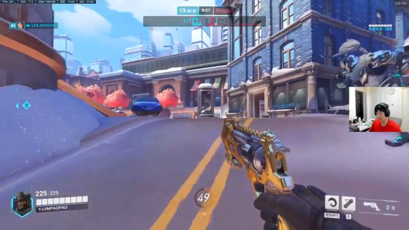 【2022-10-09 15点场】yjjimpaopao：游戏名  OW归来