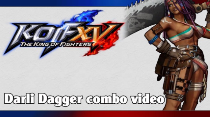 拳皇15-妲丽·刀伽-连技演示 KoF XV- Darli Dagger combo video