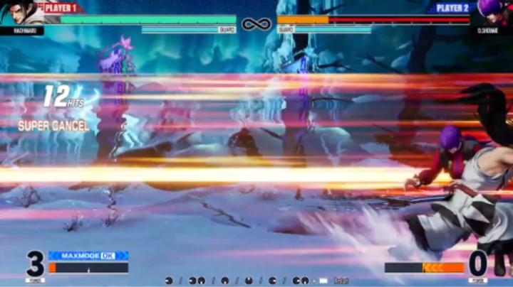 拳皇15-霸王丸-连技演示 KoF XV- Haohmaru combo video